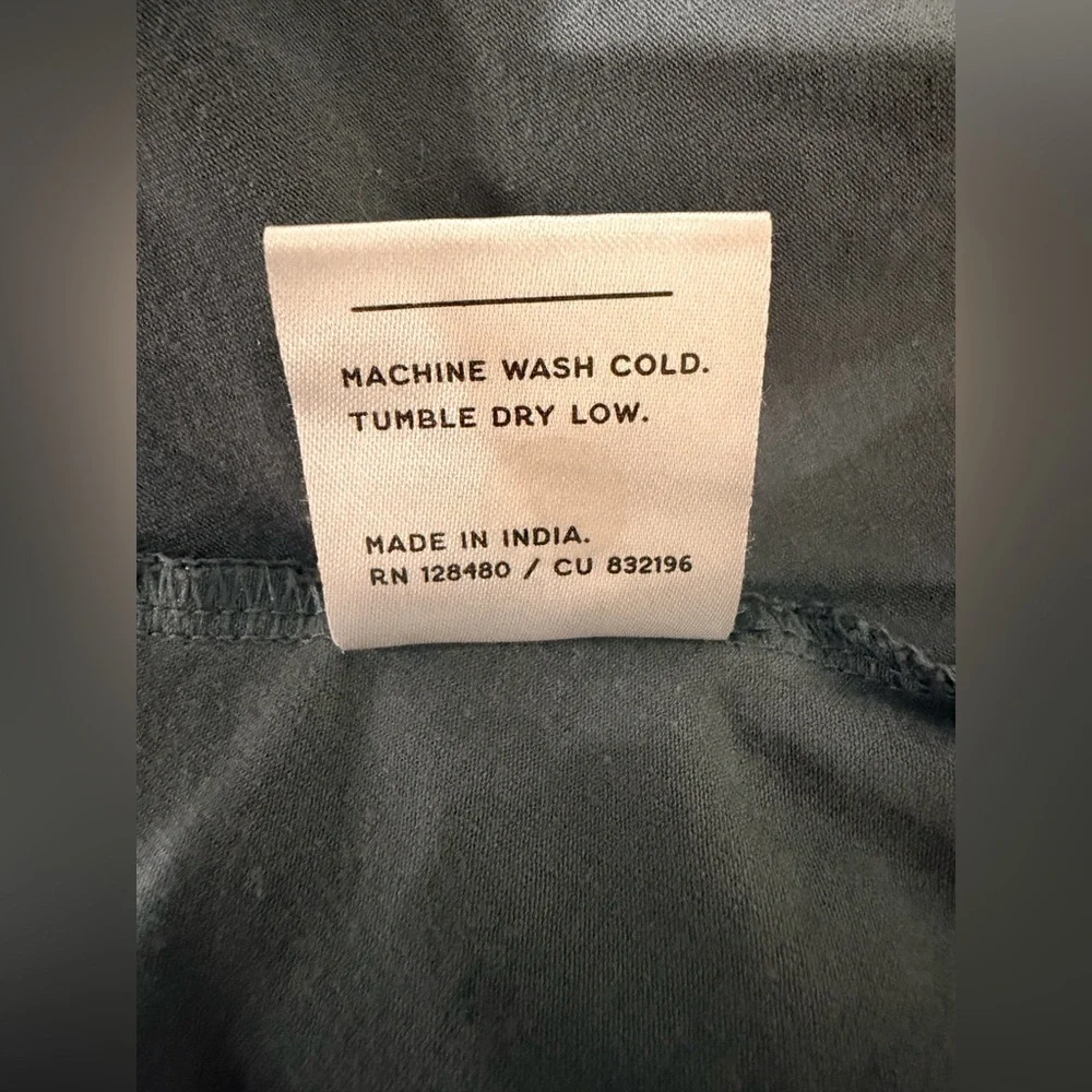 Pact Black and Gray Tie-Dye Maxi Dress size L - Picture 9 of 11